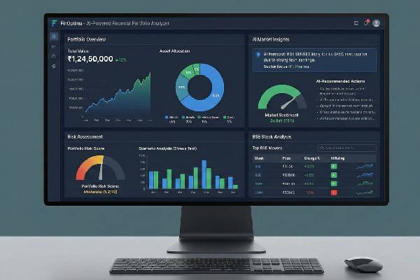 FinOptima Financial Dashboard